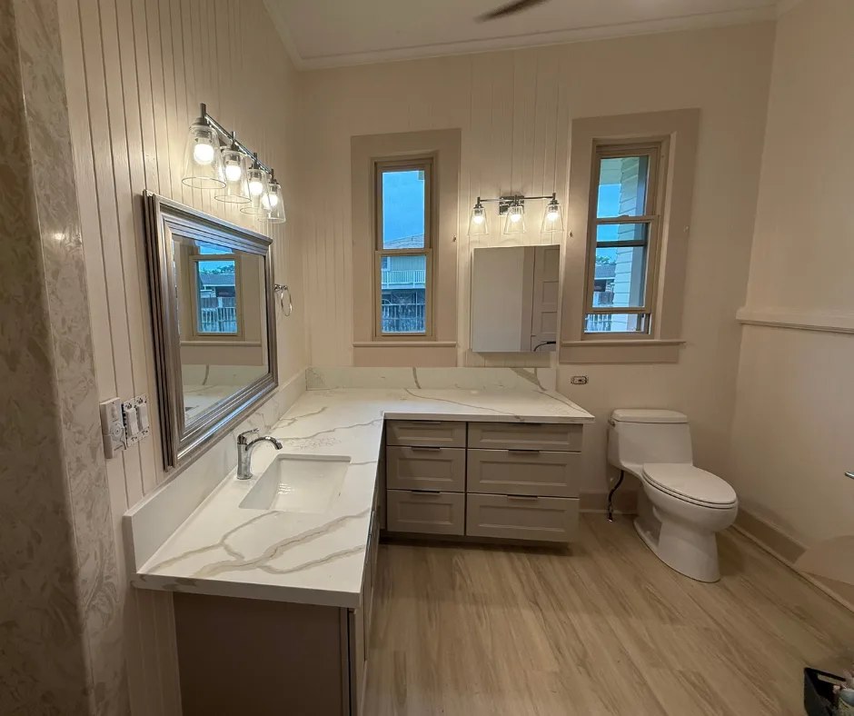 Bathroom remodeling